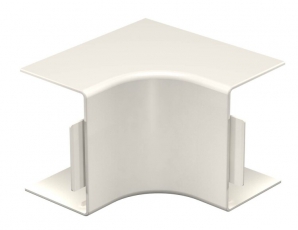 Крышка внутреннего угла кабельного канала WDK 60x90 мм (ПВХ,кремовый) (WDK HI60090CW) | 6160328 | OBO Bettermann