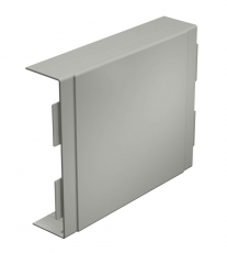 Крышка T-образной секции кабельного канала WDK 60x230 мм (ПВХ,серый) (WDK HK60230GR) | 6024777 | OBO Bettermann