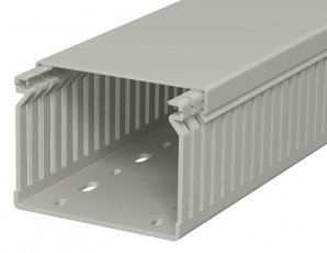 Распределительный кабельный канал LK4 60x80x2000 мм (ПВХ,серый) (LK4 60080) | 6178035 | OBO Bettermann