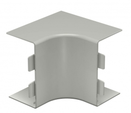 Крышка внутреннего угла кабельного канала WDK 60x110 мм (ПВХ,серый) (WDK HI60110GR) | 6022235 | OBO Bettermann
