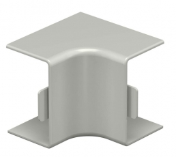 Крышка внутреннего угла кабельного канала WDK 25x40 мм (ПВХ,серый) (WDK HI25040GR) | 6158269 | OBO Bettermann