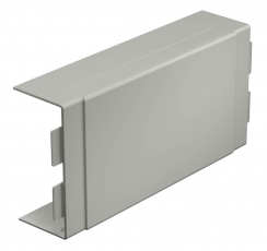 Крышка T-образной секции кабельного канала WDK 60x130 мм (ПВХ,серый) (WDK HK60130GR) | 6023045 | OBO Bettermann