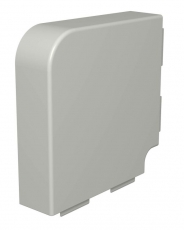 Крышка плоского угла кабельного канала WDK 60x210 мм (ПВХ,серый) (WDK HF60210GR) | 6022391 | OBO Bettermann