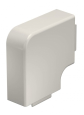 Крышка плоского угла кабельного канала WDK 40x90 мм (ПВХ,кремовый) (WDK HF40090CW) | 6161316 | OBO Bettermann