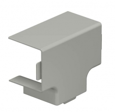 Крышка T-образной секции кабельного канала WDK 40x40 мм (ПВХ,серый) (WDK HT40040GR) | 6158544 | OBO Bettermann