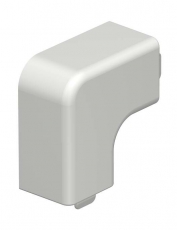 Крышка плоского угла кабельного канала WDK 20x20 мм (ПВХ,светло-серый) (WDK HF20020LGR) | 6183212 | OBO Bettermann