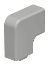 Крышка плоского угла кабельного канала WDK 15x30 мм (ПВХ,серый) (WDK HF15030GR) | 6158595 | OBO Bettermann