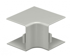 Крышка внутреннего угла кабельного канала WDK 40x40 мм (ПВХ,серый) (WDK HI40040GR) | 6158293 | OBO Bettermann