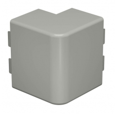 Крышка внешнего угла кабельного канала WDK 60x110 мм (ПВХ,серый) (WDK HA60110GR) | 6022146 | OBO Bettermann