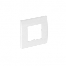 Рамка одинарная Modul45 (универс.,84x84 мм,белый) (AR45-F1 RW) | 6119322 | OBO Bettermann