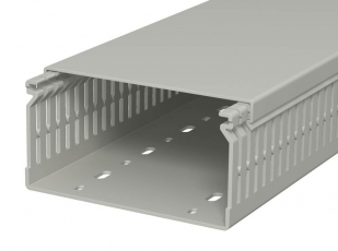 Распределительный кабельный канал LK4 N 60x120x2000 мм (ПВХ,серый) (LK4 N 60120) | 6178213 | OBO Bettermann