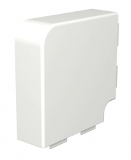 Крышка плоского угла кабельного канала WDK 60x170 мм (ПВХ,светло-серый) (WDK HF60170LGR) | 6183468 | OBO Bettermann