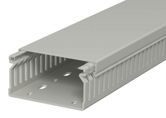 Распределительный кабельный канал LK4 40x80x2000 мм (ПВХ,серый) (LK4 40080) | 6178016 | OBO Bettermann