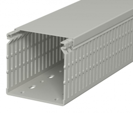 Распределительный кабельный канал LK4 N 80x80x2000 мм (ПВХ,серый) (LK4 N 80080) | 6178231 | OBO Bettermann