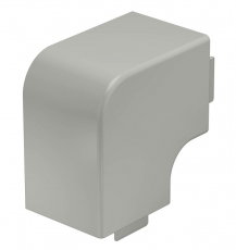 Крышка плоского угла кабельного канала WDK 60x60 мм (ПВХ,серый) (WDK HF60060GR) | 6022448 | OBO Bettermann
