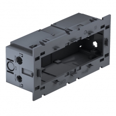 Монтажная коробка тройная Modul45 71GD9-2 160x76x51 мм (полиамид,серый) (71GD9-2) | 6288579 | OBO Bettermann