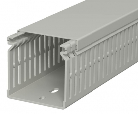 Распределительный кабельный канал LK4 N 60x60x2000 мм (ПВХ,серый) (LK4 N 60060) | 6178207 | OBO Bettermann