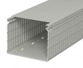 Распределительный кабельный канал LK4 N 80x100x2000 мм (ПВХ,серый) (LK4 N 80100) | 6178233 | OBO Bettermann