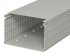 Распределительный кабельный канал LK4 N 80x120x2000 мм (ПВХ,серый) (LK4 N 80120) | 6178236 | OBO Bettermann