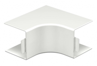 Крышка внутреннего угла кабельного канала WDK 60x60 мм (ПВХ,белый) (WDK HI60060RW) | 6192017 | OBO Bettermann