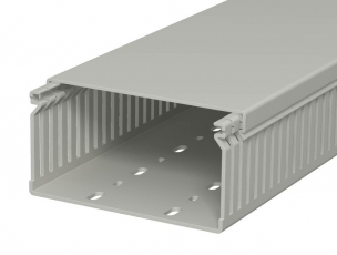 Распределительный кабельный канал LK4 60x120x2000 мм (ПВХ,серый) (LK4 60120) | 6178039 | OBO Bettermann