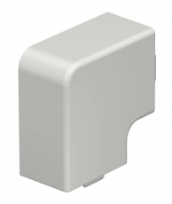 Крышка плоского угла кабельного канала WDK 30x45 мм (ПВХ,светло-серый) (WDK HF30045LGR) | 6183301 | OBO Bettermann