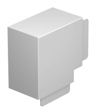 Крышка плоского угла кабельного канала WDK 100x130 мм (ПВХ,белый) (WDK HF100130RW) | 6193029 | OBO Bettermann