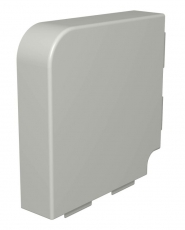 Крышка плоского угла кабельного канала WDK 60x230 мм (ПВХ,серый) (WDK HF60230GR) | 6024602 | OBO Bettermann