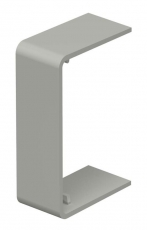 Стыковая накладка кабельного канала WDK 25x40 мм (ПВХ,серый) (WDK HS25040GR) | 6158889 | OBO Bettermann