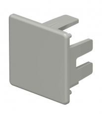 Торцевая заглушка кабельного канала WDK 30x30 мм (ПВХ,серый) (WDK HE30030GR) | 6158765 | OBO Bettermann