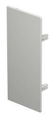 Торцевая заглушка кабельного канала WDK 100x230 мм (ПВХ,светло-серый) (WDK HE100230LGR) | 6183980 | OBO Bettermann
