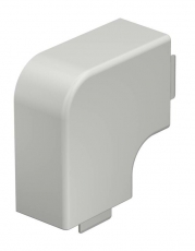 Крышка плоского угла кабельного канала WDK 40x60 мм (ПВХ,светло-серый) (WDK HF40060LGR) | 6183344 | OBO Bettermann
