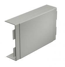 Крышка T-образной секции кабельного канала WDK 60x170 мм (ПВХ,серый) (WDK HK60170GR) | 6023061 | OBO Bettermann