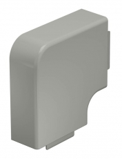 Крышка плоского угла кабельного канала WDK 40x90 мм (ПВХ,серый) (WDK HF40090GR) | 6021336 | OBO Bettermann