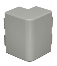 Крышка внешнего угла кабельного канала WDK 60x130 мм (ПВХ,серый) (WDK HA60130GR) | 6022162 | OBO Bettermann