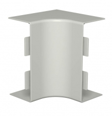 Крышка внутреннего угла кабельного канала WDK 60x150 мм (ПВХ,серый) (WDK HI60150GR) | 6024432 | OBO Bettermann