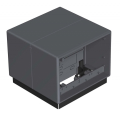 Напольный бокс Telitank 118x118x97 мм (полиамид,серый) (T4B 00C 7011) | 7408288 | OBO Bettermann