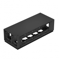 Напольный бокс Telitank 375x154x109 мм (полиамид,черный) (T12L 00C 9011) | 7408100 | OBO Bettermann