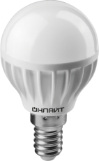 Лампа светодиодная OLL-G45-6-230-6.5K-E14 | 61136 | ОНЛАЙТ