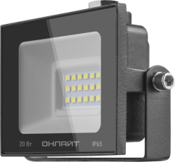 Прожектор светодиодный OFL-20-6K-BL-IP65-LED | 61949 | ОНЛАЙТ