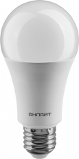 Лампа светодиодная LED OLL-A60-20-230-2.7K-E27 | 61157 | ОНЛАЙТ