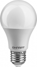 Лампа светодиодная OLL-A60-12-230-6.5K-E27 | 61141 | ОНЛАЙТ