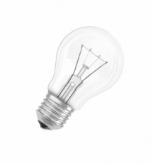 Лампа накаливания ЛОН 60Вт Е27 220В CLASSIC A CL груша | 4008321665850 | Osram
