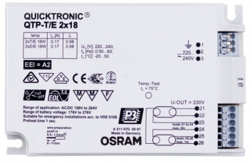 ЭПРА 1х10Вт 1-10 в QTP-D/E 1X10-13/220-240 VS20 | 4008321181572 | Osram