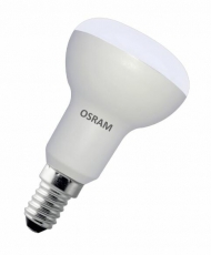Лампа светодиодная LED STAR R50 7W, E14 LEDSR5060 7W/840 230VFR E14 10X1 RU | 4058075282575 | Osram