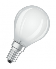 Лампа светодиодная LED STAR+ CL P CRI90GL FR 40 non-dim 5W/927 E14 | 4058075813694 | Osram