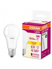 Лампа светодиодная LED STAR Classic A 10W, матовая колба, Е27 LEDSCLA100 10W/827 230VFR E2710X1RU | 4052899971578 | Osram