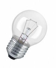 Лампа накаливания ЛОН 40Вт Е27 220В CLASSIC P CL шар | 4008321788764 | Osram
