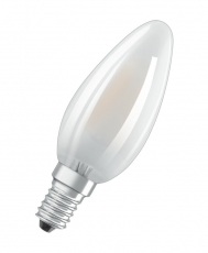Лампа светодиодная матовая, Е14 PARATHOM CL B GL FR 40 non-dim 4W/827 E14 | 4058075287785 | Osram