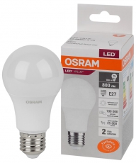 Лампа светодиодная LED Value CL- A 10W/840 230V E27 10X1 | 4058075578852 | OSRAM